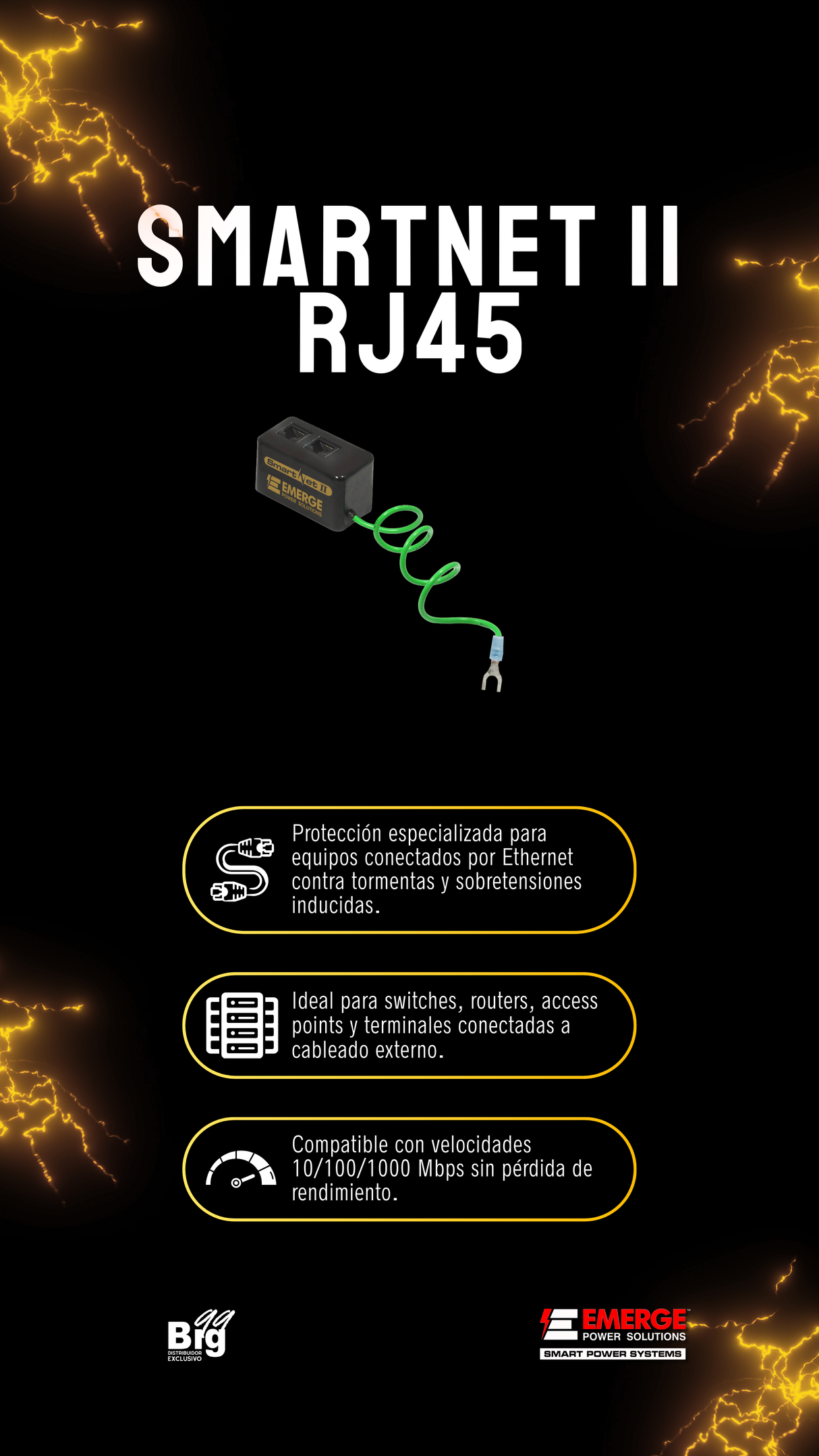 SUPRESOR SMART NET MOD. SN-NET5E-C