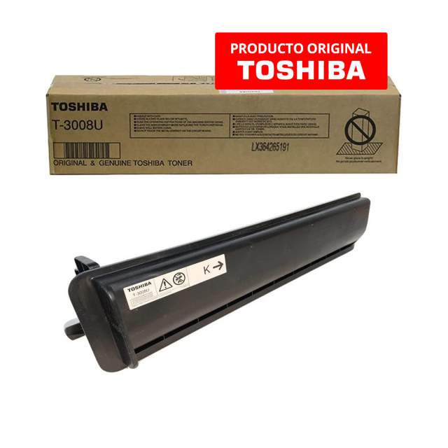 TONER TOSHIBA NEGRO PARA USO EN ESTUDIO 2008A/2508A/3008A/3508A/4508A/5008A