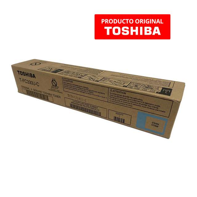 TONER TOSHIBA CYAN PARA USO EN ESTUDIO 330/400AC