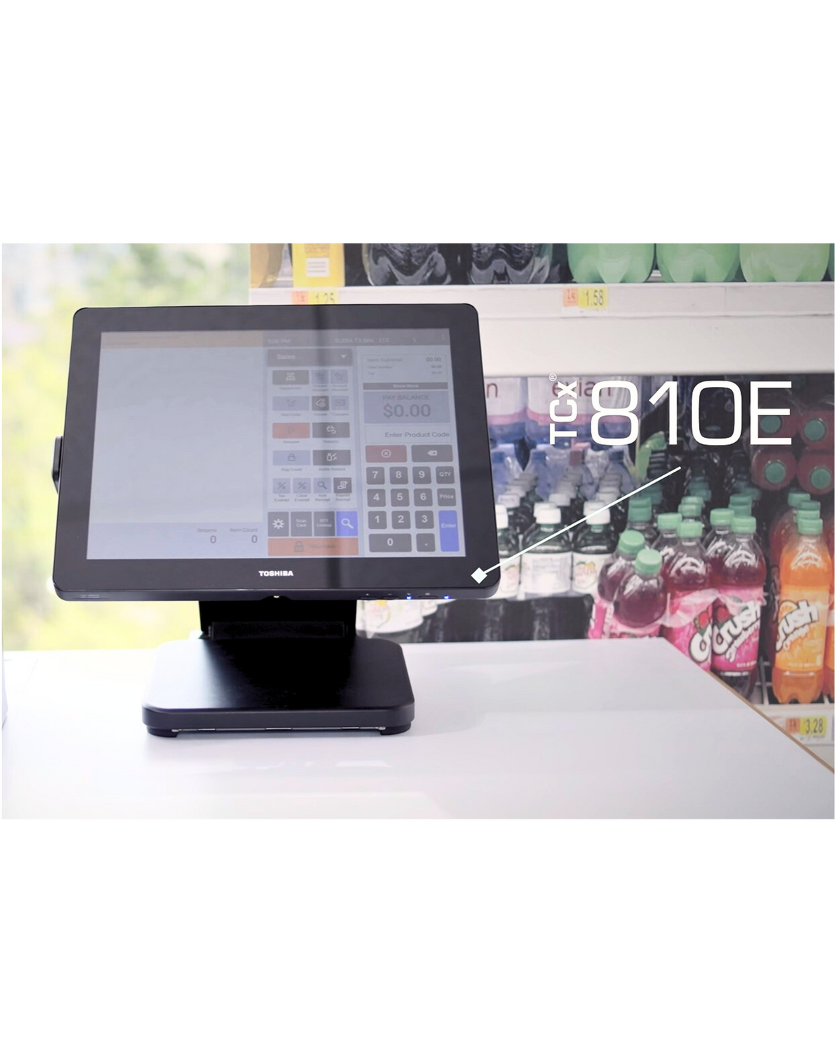 Sistema Punto de Venta Toshiba TCx® 810E ALL-IN-ONE